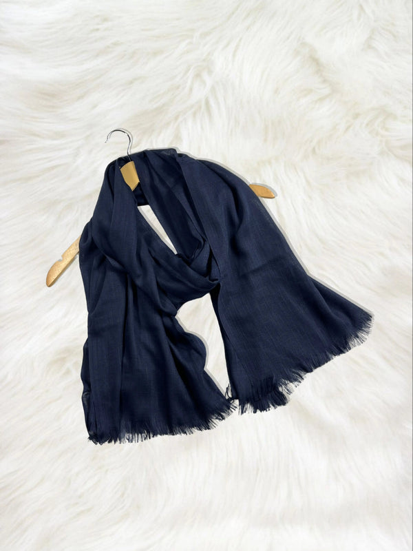 Blue - Turkish Lawn Hijabs HA077