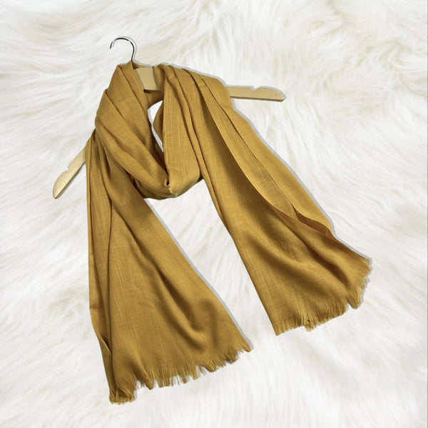 Mustard - Turkish Lawn Hijabs HA076